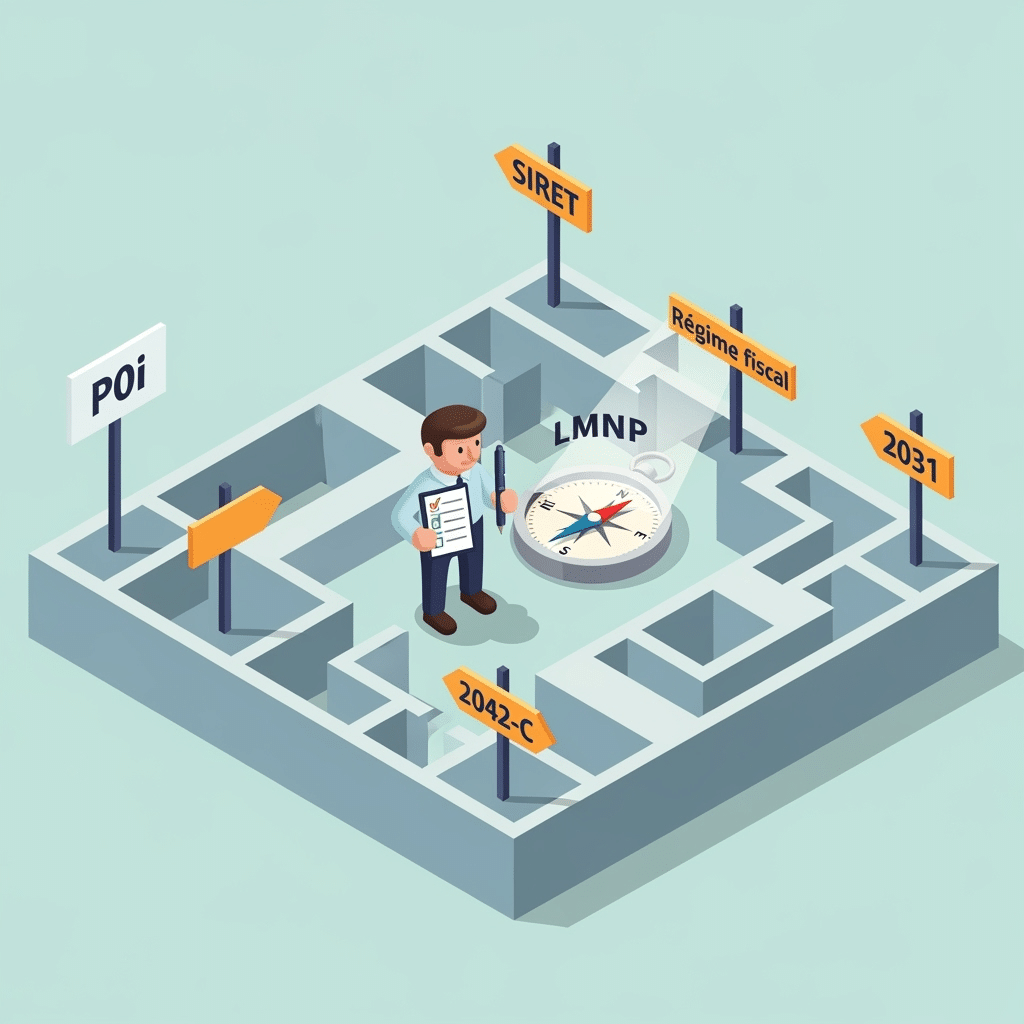 Démarches administratives lmnp